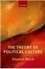 The Theory of Political Culture