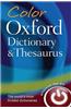 Color Oxford Dictionary and Thesaurus