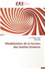 Modelisation de La Torsion Des Textiles Lineaires = Moda(c)Lisation de La Torsion Des Textiles Lina(c)Aires