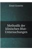 Methodik Der Klinischen Blut-Untersuchungen