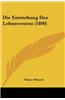 Die Entstehung Des Lehnswesens (1890)