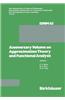 Anniversary Volume on Approximation Theory and Functional Analysis