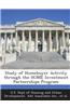 Study of Homebuyer Activity Through the Home Investment Partnerships Program