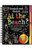 Scratch & Sketch at the Beach