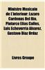 Ministre Mexicain de L'Intrieur: Lzaro Crdenas del Ro, Plutarco Elas Calles, Luis Echeverra Lvarez, Gustavo Daz Ordaz