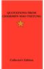 Quotations from Chairman Mao Tsetung