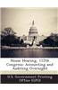House Hearing, 112th Congress: Accounting and Auditing Oversight