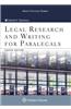 Legal Research and Writing for Paralegals