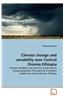 Climate Change and Variability Over Central Oromia Ethiopia