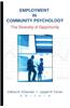 Employment in Community Psychology: The Diversity of Opportunity