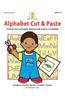 Alphabet Cut & Paste: Hands-On Alphabet Skills for Early Learners