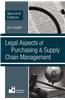 Legal Aspects of Purchasing and Supply Chain Management: Second Edition