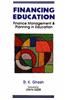 Financing Education: Finance Management and Planning in Education: Resource Generation in Education