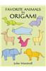 Favorite Animals in Origami