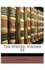 The Writer, Volume 15