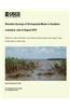 Shoreline Surveys of Oil-Impacted Marsh in Southern Louisiana, July to August 2010