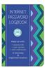 Internet Password Logbook - Pattern Edition: Keep Track Of: Usernames, Passwords, Web Addresses in One Easy & Organized Location