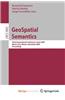 Geospatial Semantics