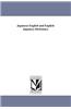 Japanese-English and English-Japanese Dictionary.