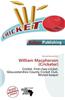 William MacPherson (Cricketer)