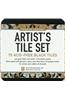 Studio Series Artist's Tiles: Black: 75 Acid-Free Black Tiles
