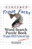 Circle It, Trout Facts, Word Search, Puzzle Book