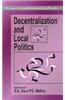 Decentralization and Local Politics