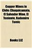 Copper Mines in Chile: Chuquicamata, El Salvador Mine, El Teniente, Radomiro Tomi?