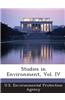 Studies in Environment, Vol. IV