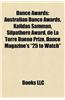 Dance Awards: Ballet Awards, Bessie Award Winners, Choreography Awards, National Dance Awards, National Museum of Dance Hall of Fame