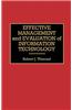 Effective Management and Evaluation of Information Technology