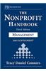 The Nonprofit Handbook, 2002 Supplement: Management