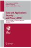 Data and Applications Security and Privacy