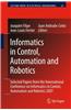 Informatics in Control, Automation and Robotics