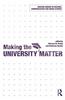 Making the University Matter