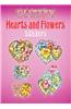 Glitter Hearts and Flowers Stickers