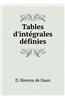 Tables D'Integrales Definies
