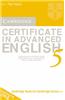 Cambridge Certificate in Advanced English 5 Audio Cassette Set: Examination Papers from the University of Cambridge ESOL Examinations