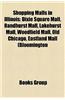 Shopping Malls in Illinois: Dixie Square Mall, Randhurst Mall, Lakehurst Mall, Plaza del Lago, Woodfield Mall, Eastland Mall (Bloomington