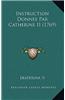 Instruction Donnee Par Catherine II (1769)