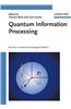 Quantum Information Processing