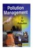 Pollution Management