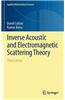 Inverse Acoustic and Electromagnetic Scattering Theory