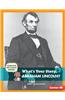 What's Your Story, Abraham Lincoln?