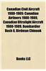 Canadian Civil Aircraft 1980-1989: Canadian Airliners 1980-1989, Canadian Ultralight Aircraft 1980-1989, Bombardier Dash 8, Birdman Chinook
