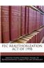 Fec Reauthorization Act of 1998