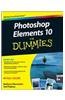 Photoshop Elements 10 For Dummies