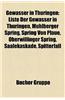 Gewasser in Thuringen: Fluss in Thuringen, Quelle in Thuringen, See in Thuringen, Saale, Leine, Werra, Unstrut, Weisse Elster, Siebleber Teic