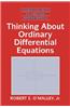Thinking About Ordinary Differential Equations