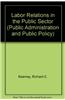 Labor Relations in the Public Sector